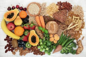 frutas fibras saludable