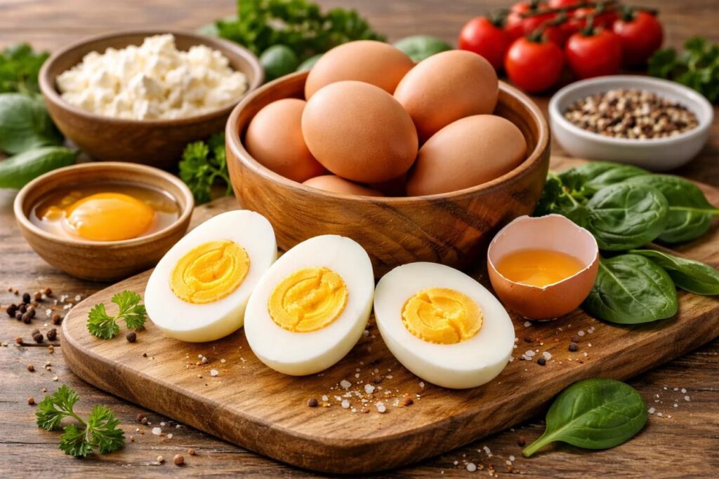 ¿Es saludable comer huevos hervidos? Beneficios, recetas y dietas para aprovecharlos al máximo huevos hervidos salud