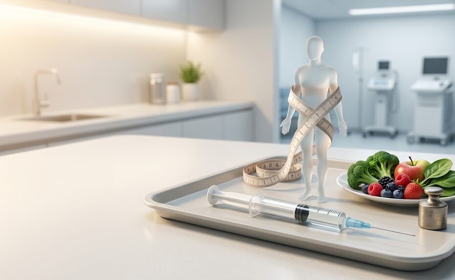 Inyecciones para bajar de peso y tratamiento médico para la obesidad