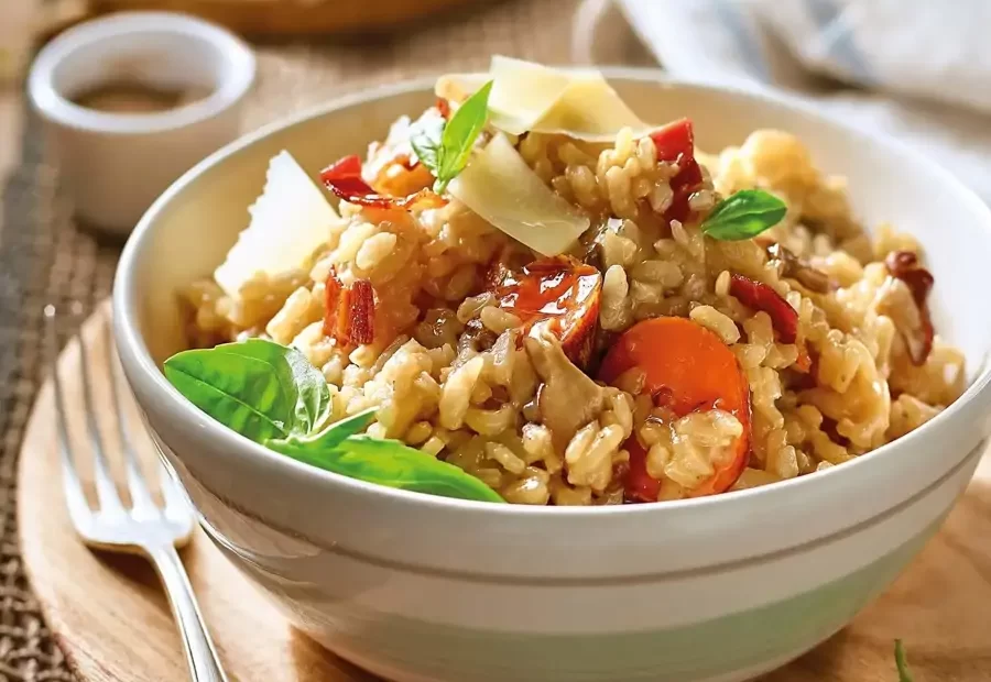 rissoto con setas